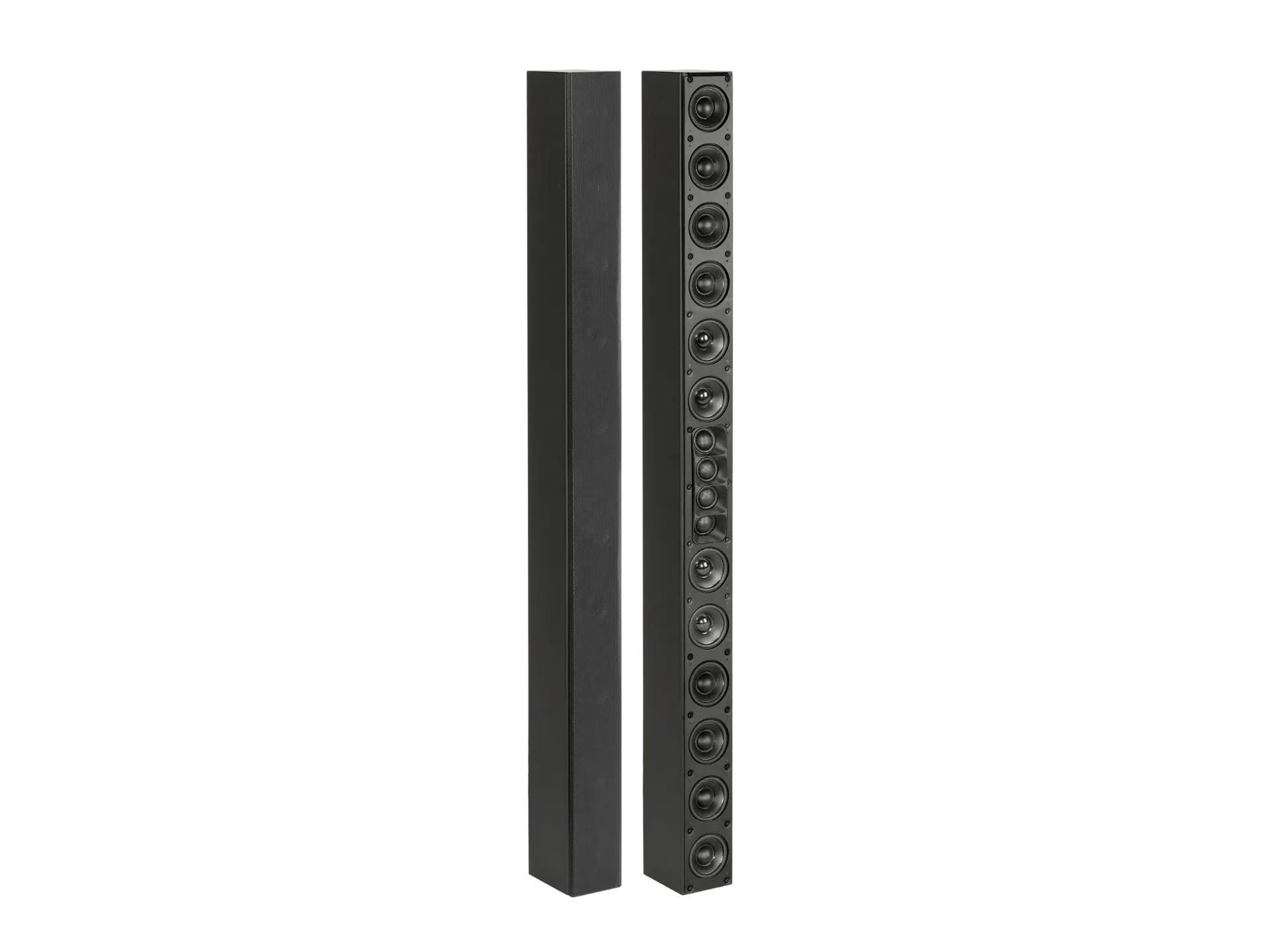 LB – DL-A 2.4 DSC AlArray – Aktive Stereo-Displaylautsprecher mit Beam Steering (Paar)
