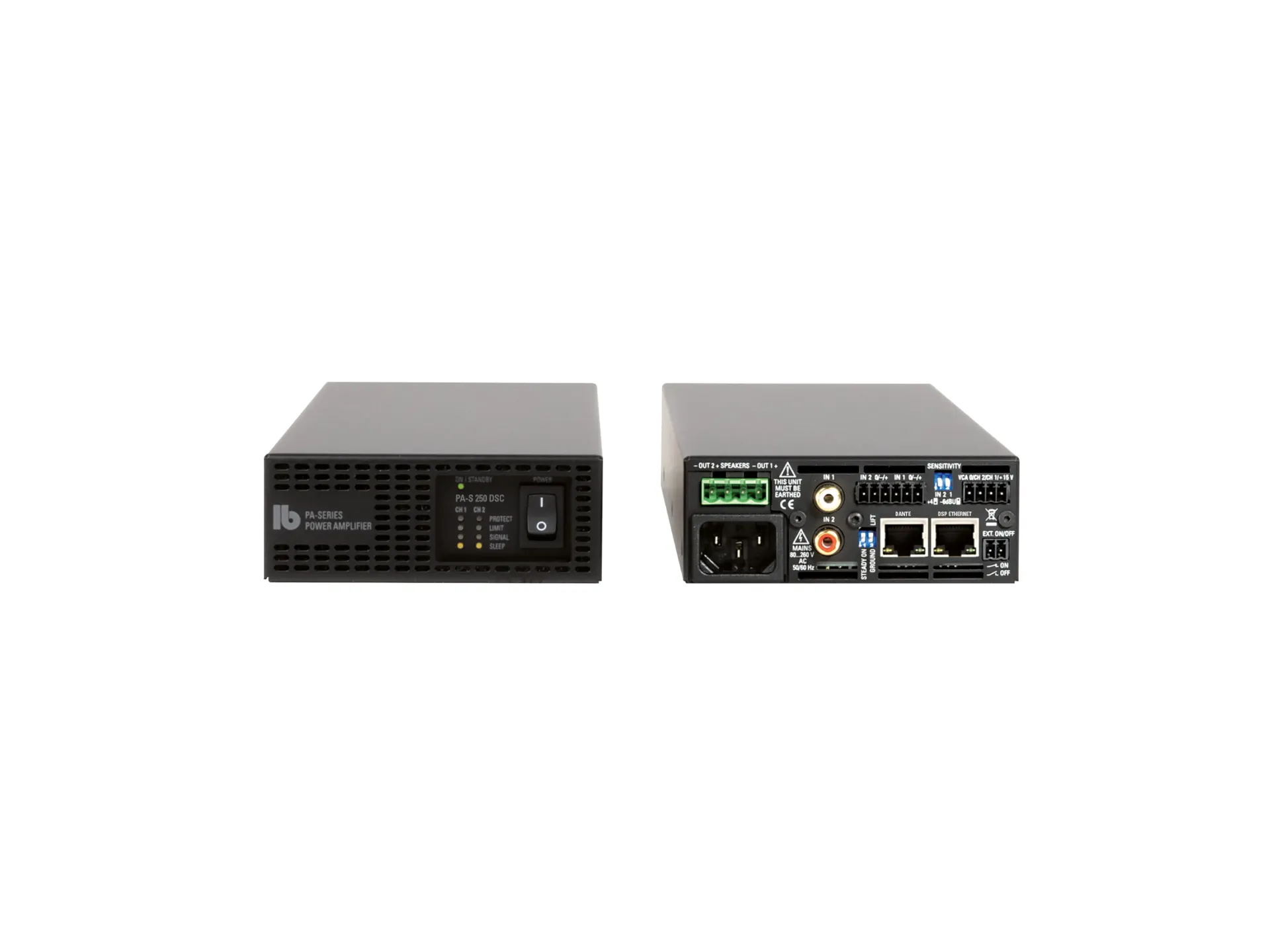 LB – PA-S 250 DSC – Kompakte Endstufe mit DSP