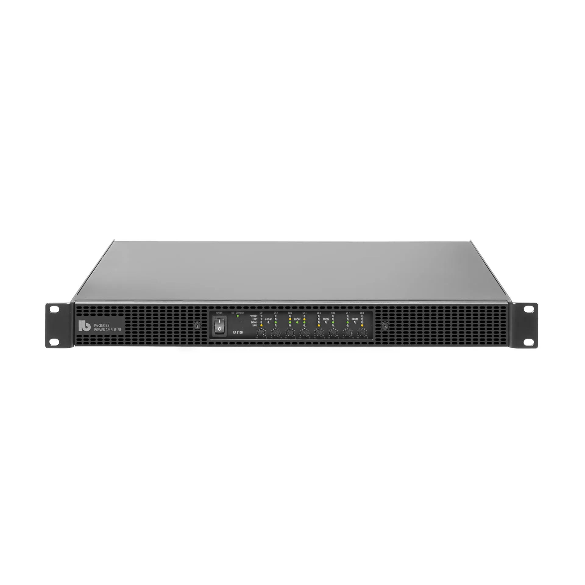 LB – PA 8100 – 19-Zoll-Mehrkanal-Endstufe