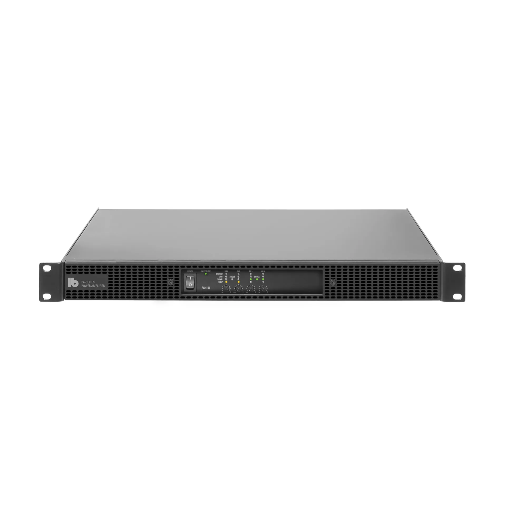 LB – PA 4100 DSC – 19-Zoll-Mehrkanal-Endstufe mit DSP