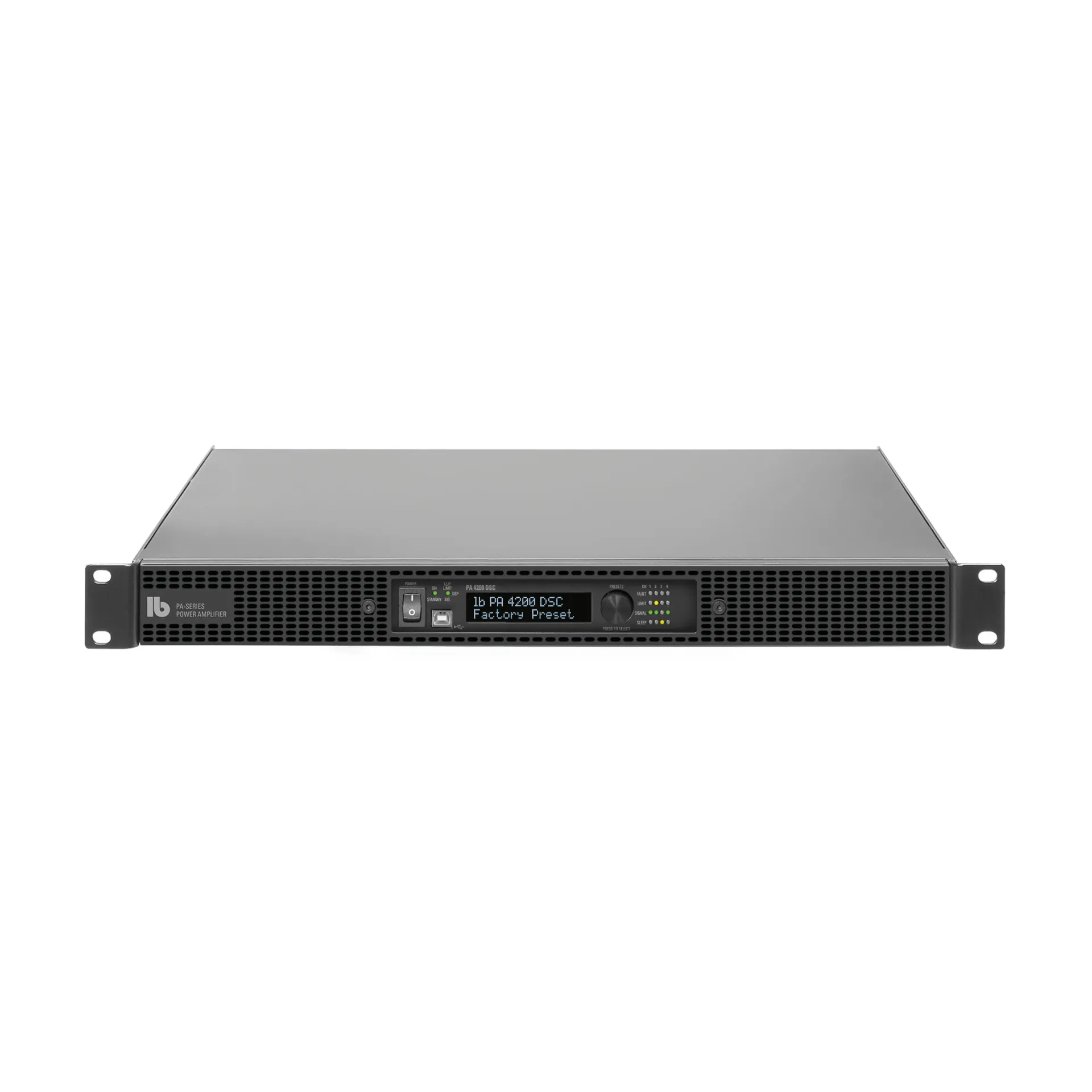 LB – PA 4200 DSC – 19-Zoll-Mehrkanal-Endstufe mit DSP