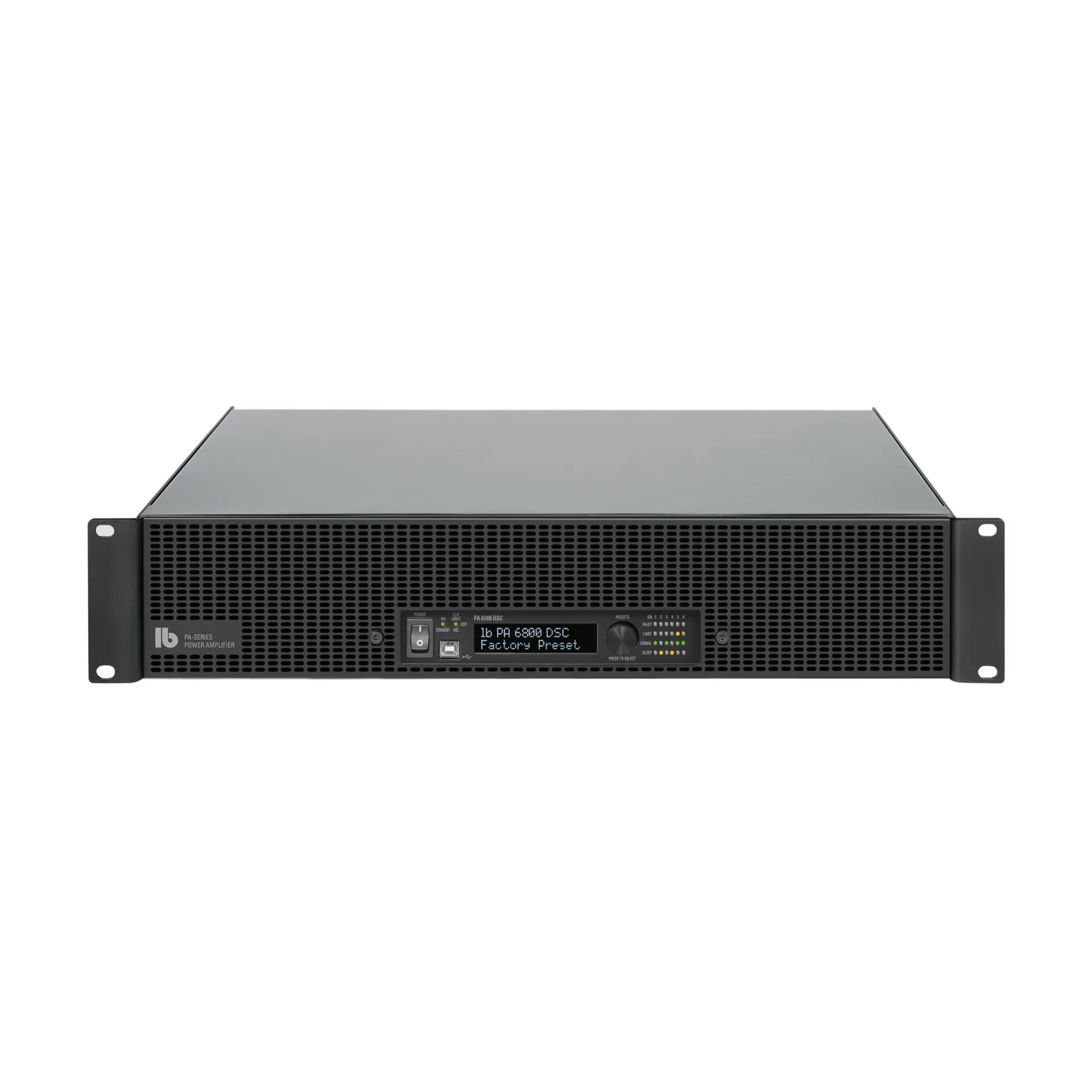 LB – PA 6800 DSC – 19-Zoll-Mehrkanal-Endstufe mit DSP