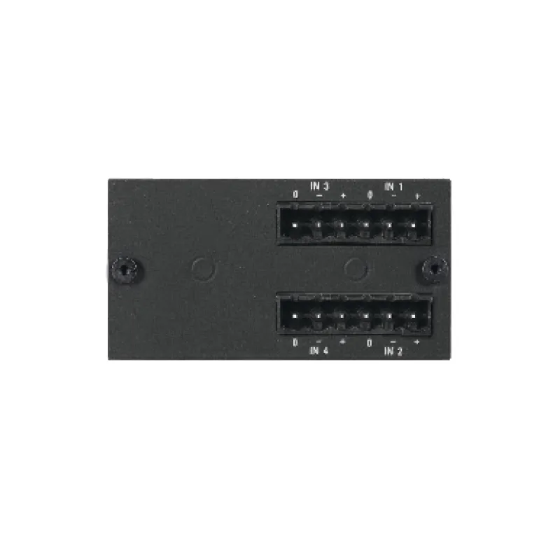 LB - PA-Zubehör - 4 × IN-SYM – 4-Kanal-Eingangsmodul mit symmetrischen Line-Eingängen