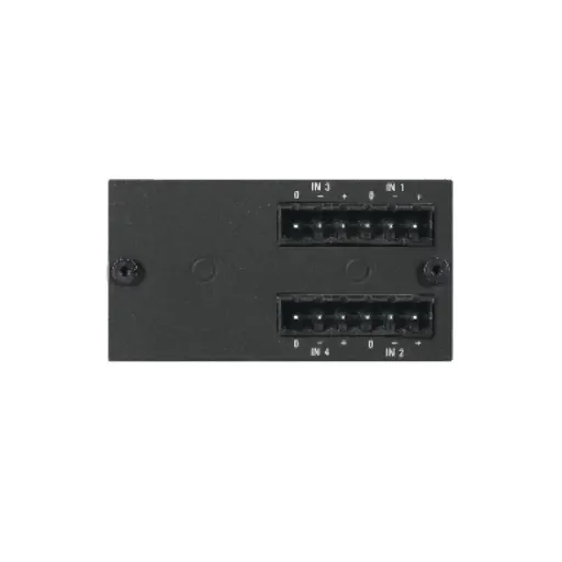 [3108-0002] LB - PA-Zubehör - 4 × IN-SYM – 4-Kanal-Eingangsmodul mit symmetrischen Line-Eingängen