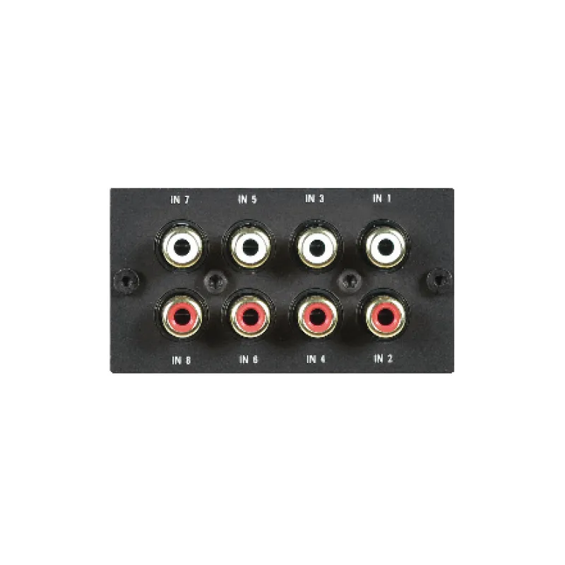 [3108-0008] LB - PA Zubehör - Input Module 8×IN-Cinch