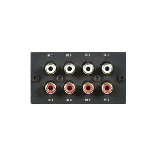 [3108-0008] LB - PA-Zubehör - 8 × IN-CINCH – 8-Kanal-Eingangsmodul mit Cinch-Eingängen