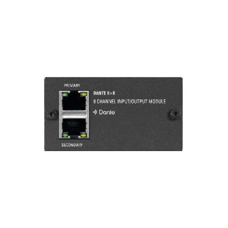 [3108-0009] LB – DANTE 8 × 8 – Dante-Audionetzwerkmodul für PA-Endstufen