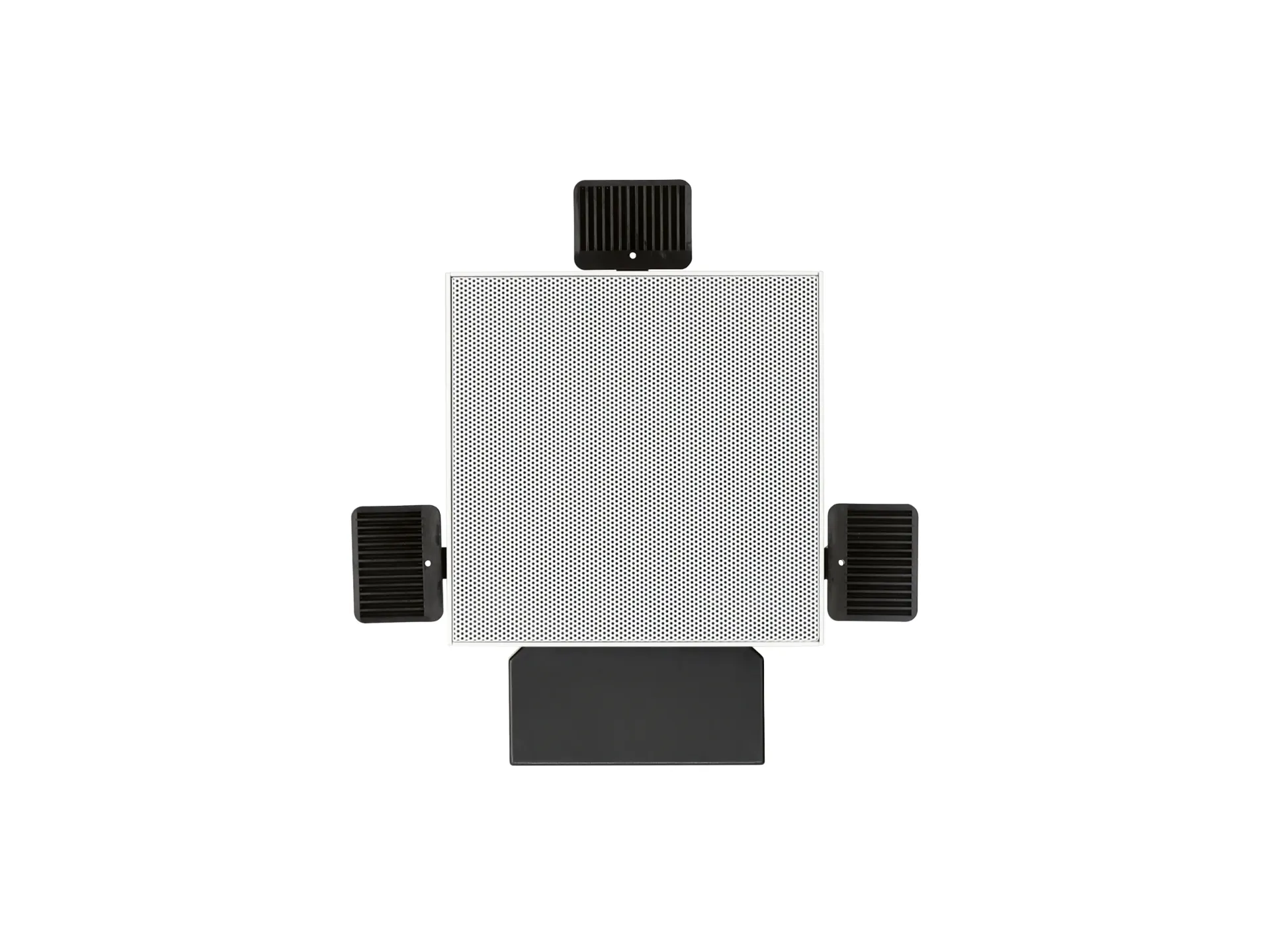 [0330-0003] LB - DE-X 170 Polar Randlose-Polar Einbaulautsprecher (180°) (Weiß - RAL 9016, Quadratisch, 8 Ohm)