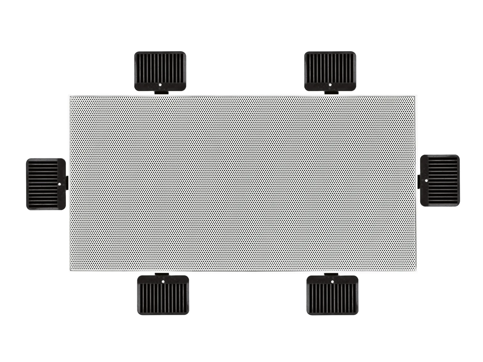 [0350-0001] LB - DE-X 300 R Polar Randlose-Polar Einbaulautsprecher (180°) (Weiß - RAL 9016)