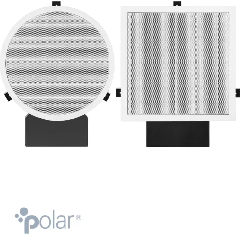 LB - DE 200 ST Polar – Stereo-Einbaulautsprecher